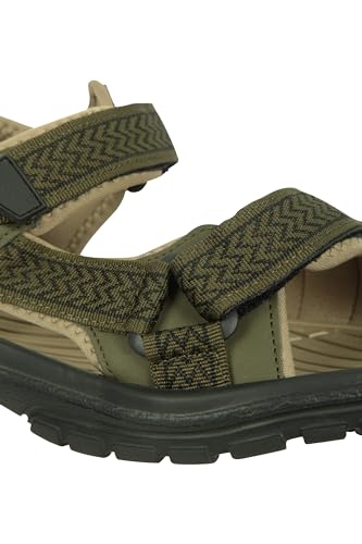 Mountain Warehouse Crete Mens Sandals - Soft, Walking, Summer Khaki 12 M US Men