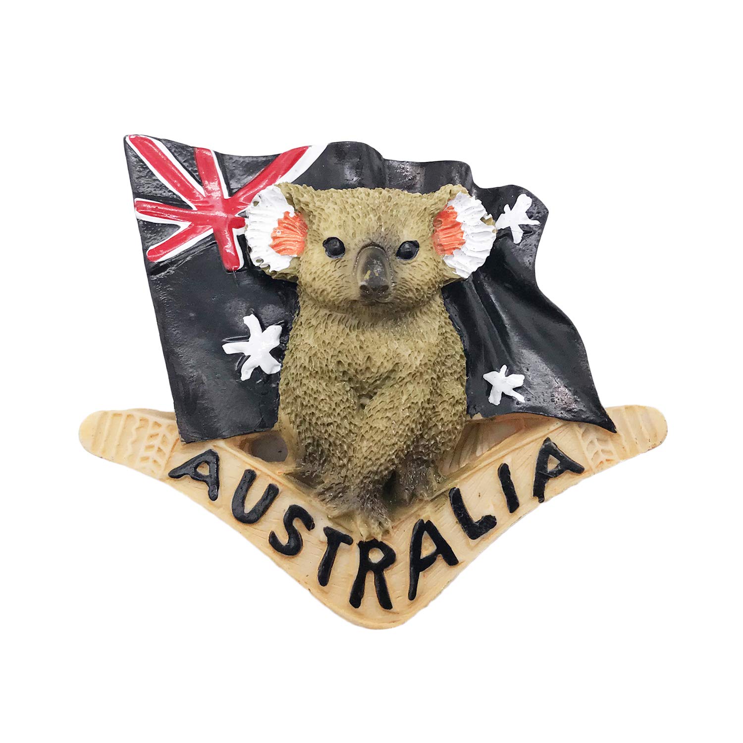 Australia 3D Koala Flag Fridge Magnet Tourist Souvenir Travel Sticker,Australia Refrigerator Magnet,Home and Kitchen Decoration Collection from China