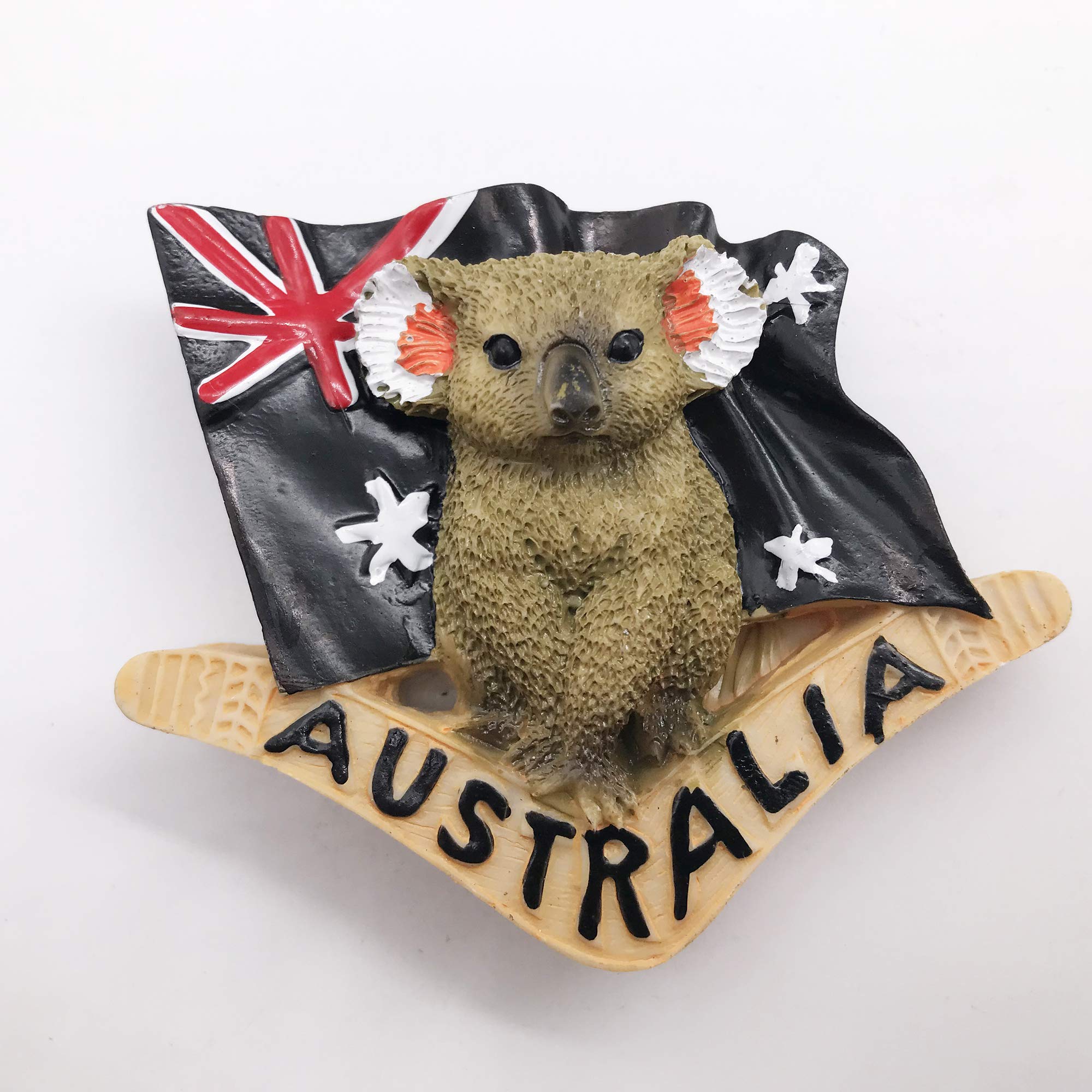 Australia 3D Koala Flag Fridge Magnet Tourist Souvenir Travel Sticker,Australia Refrigerator Magnet,Home and Kitchen Decoration Collection from China