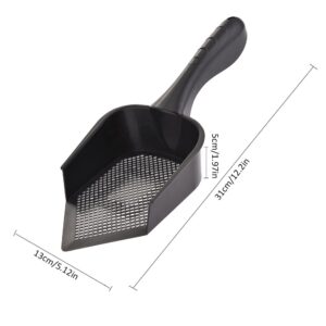 DHXYZZB Cat Litter Scoop, Small Holes 3.0MM Fine Litter Scooper Shovel for Cat Dog Rabbits Hamster Snake Sifter Scoops PVC Non-Toxic