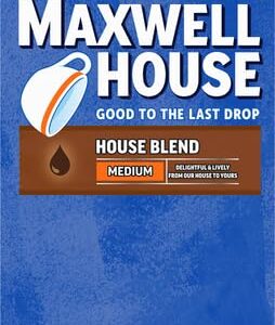 Maxwell House House Blend Medium Roast K-Cup Coffee Pods (24 ct Box)