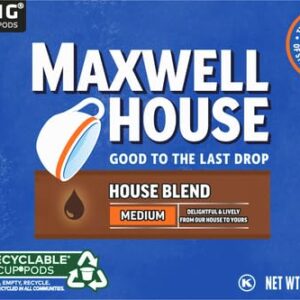 Maxwell House House Blend Medium Roast K-Cup Coffee Pods (24 ct Box)