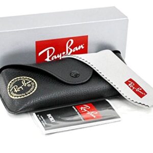 Ray-Ban RB3183 004/82 63M Gunmetal/Grey Mirror Silver Gradient Polarized Rectangular Sunglasses For Men+ BUNDLE with Designer iWear Eyewear Kit