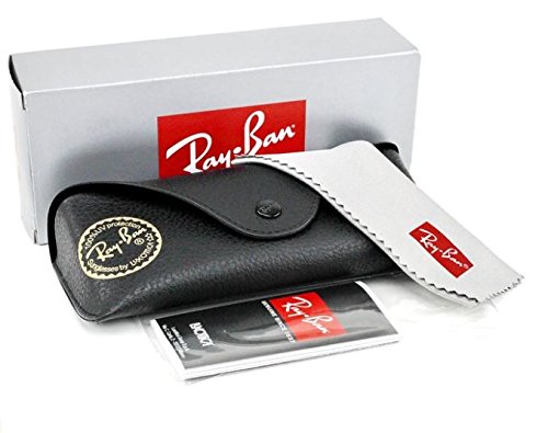 Ray-Ban RB3183 004/82 63M Gunmetal/Grey Mirror Silver Gradient Polarized Rectangular Sunglasses For Men+ BUNDLE with Designer iWear Eyewear Kit