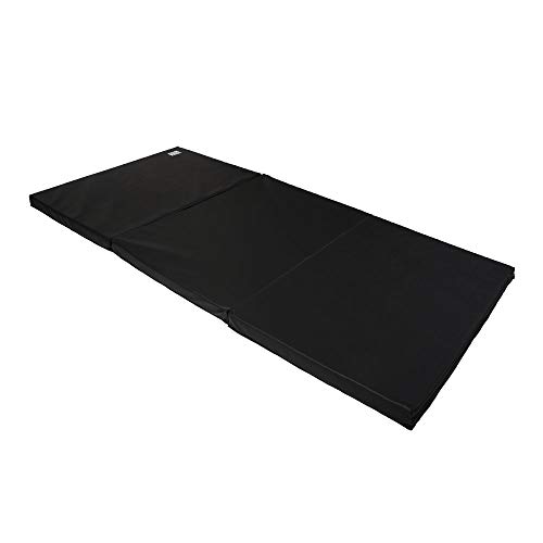 Power Systems Premium Gym Mat, 72 x 36 x 2 Inches, Jet Black (90816)