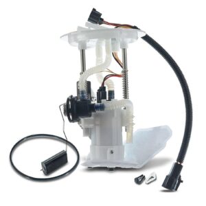 Electric Fuel Pump with Sending Unit for Ford Explorer Mercury Mountaineer 2002 2003 4.0L 4.6L (7 Pins Connector, to 12/9/2002)