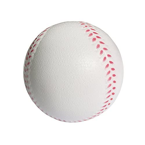 TaktZeit Foam Basebll Practice Softball Soft Baseball for Beginnners or Experts for Baseball Training 6Pcs