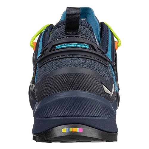 Salewa Wildfire Edge Approach Shoe - Men's Premium Navy/Fluo Yellow 11.5