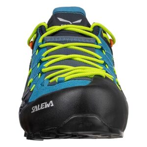 Salewa Wildfire Edge Approach Shoe - Men's Premium Navy/Fluo Yellow 11.5