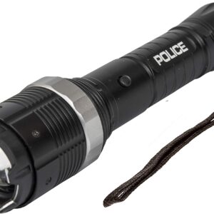 POLICE Stun Gun 8800 - Max Volt Rechargeable with LED Tactical Flashlight