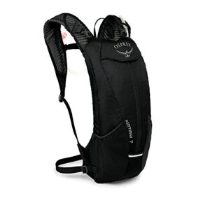 osprey katari 7l men's biking backpack with hydraulics reservoir, black