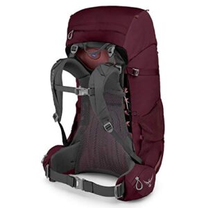 Osprey Renn 65L Women's Backpacking Backpack, Aurora Purple