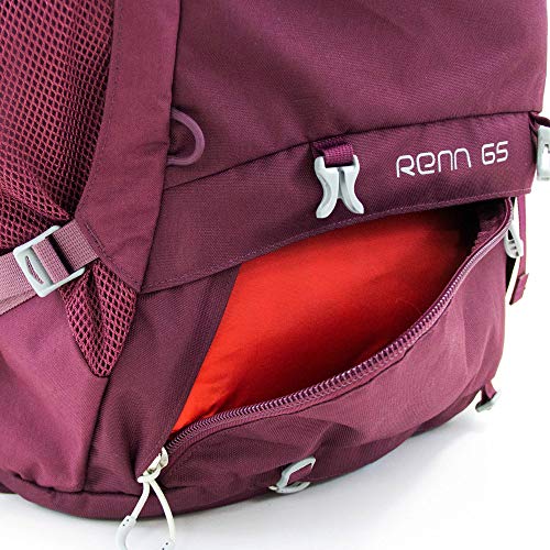 Osprey Renn 65L Women's Backpacking Backpack, Aurora Purple