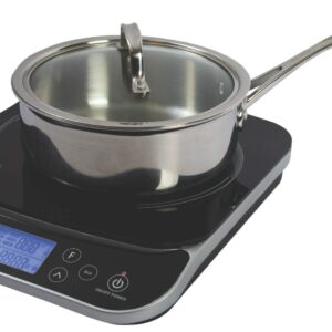 Max Burton #6450 Digital LCD 1800 Watt Induction Cooktop Counter Top Burner