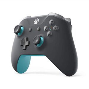 Xbox Wireless Controller Grey & Blue - Wireless - Bluetooth - Xbox One - PC - Grey and Blue