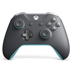 Xbox Wireless Controller Grey & Blue - Wireless - Bluetooth - Xbox One - PC - Grey and Blue