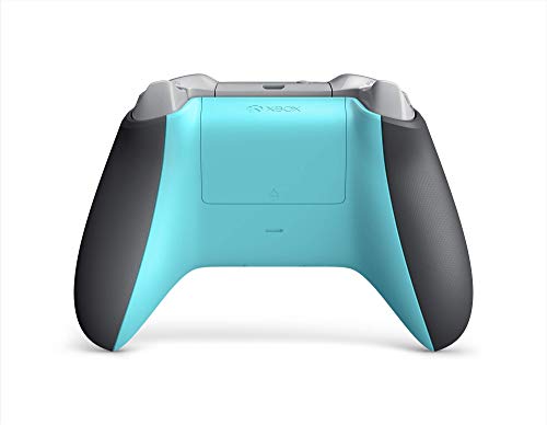 Xbox Wireless Controller Grey & Blue - Wireless - Bluetooth - Xbox One - PC - Grey and Blue