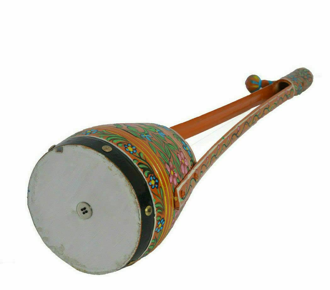 Folk Musical Instrument Hand Paint Gopichand Ektara Gopi Chand Ek Tara