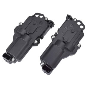 Power Door Lock Actuator Left and Right Side Compatible with Ford F150 F250 F350 Excursion Expedition Mustang Ranger, Lincoln, Mercury, Mazda Lock Actuator Replaces 6L3Z25218A43AA, 6L3Z25218A42AA