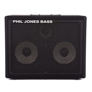 phil jones cab 27 2x7 bass cab 150w 8ohms w/3" tweeter