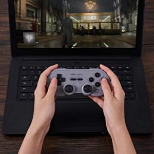 8BitDo Sn30 Pro Bluetooth Controller for Switch/Switch OLED, PC, macOS, Android, Steam Deck & Raspberry Pi (G Classic Edition)