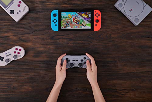 8BitDo Sn30 Pro Bluetooth Controller for Switch/Switch OLED, PC, macOS, Android, Steam Deck & Raspberry Pi (G Classic Edition)