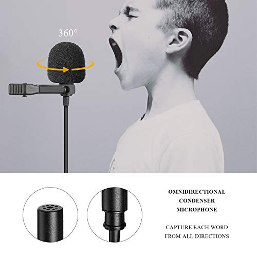 Boya by-M1 Professional Omnidirectional Microphone for Canon Nikon Sony iPhone Android Samsung SLR Cameras