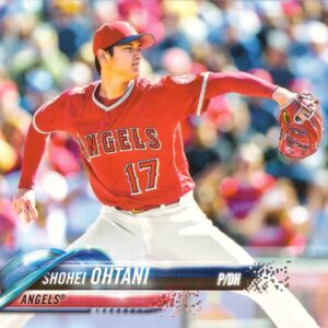 2018 Topps Factory Set Variation #700 Shohei Ohtani Baseball Rookie Card