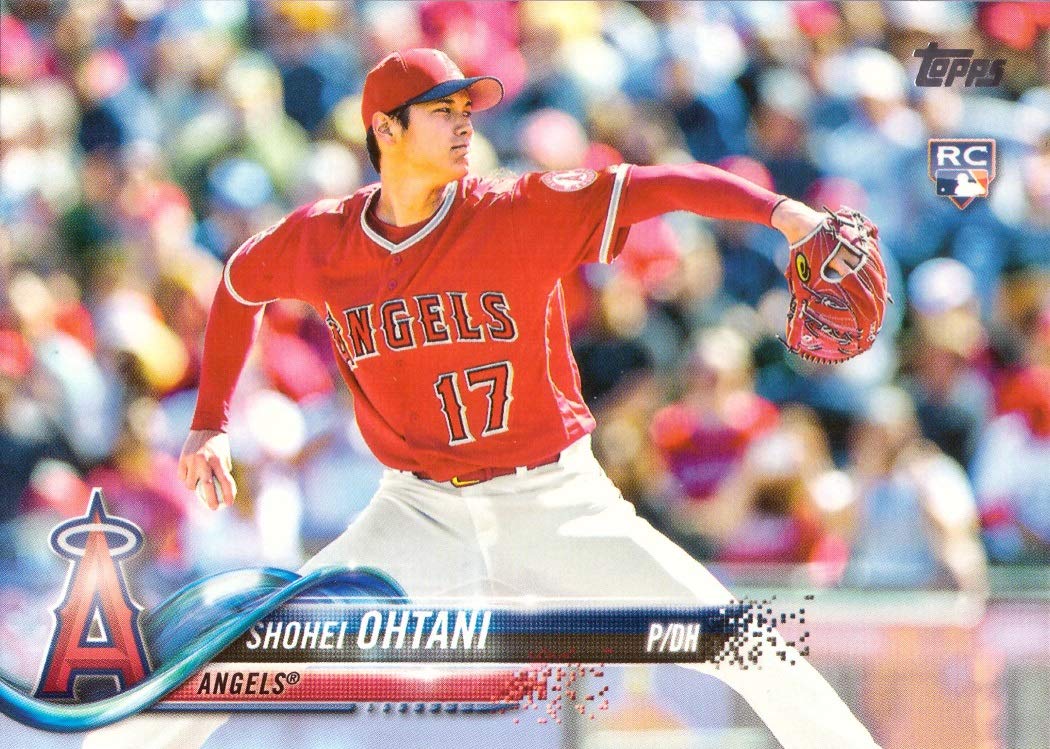 2018 Topps Factory Set Variation #700 Shohei Ohtani Baseball Rookie Card