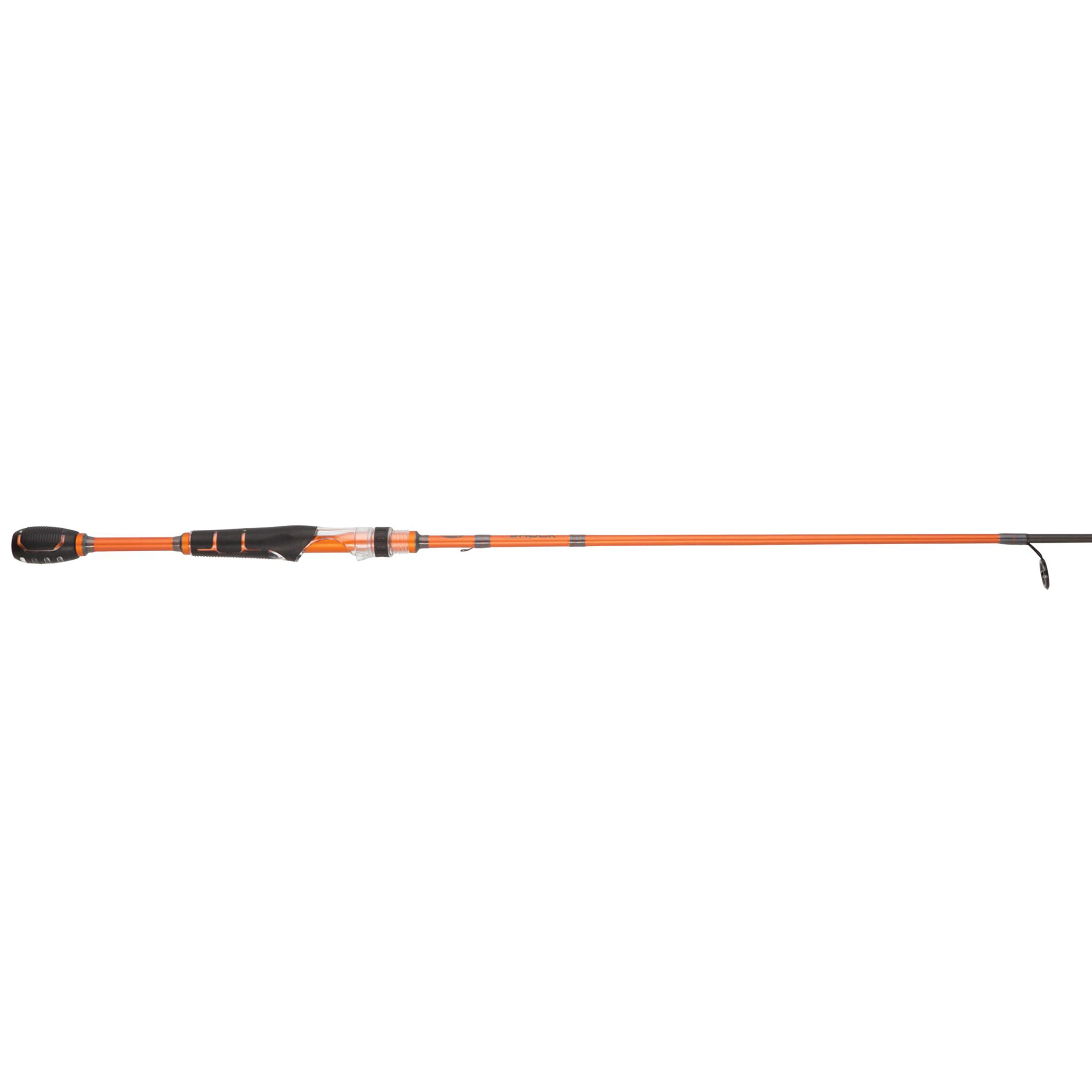 Berkley 6’6” Shock Spinning Rod, 1 Piece Composite Medium Power Fishing Rod for Freshwater or Saltwater Fishing, Shock Absorbing Tip