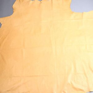 Passion Junetree Whole Piece Pig Leather Hide L - Pig Skin About 14 SF - Yellow Colors