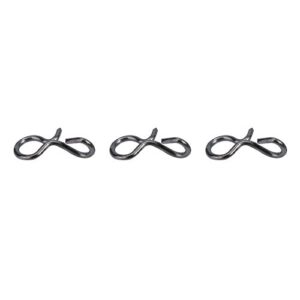 Fly Fishing Snap Hooks Stainless Steel Fishing Links Connectors Swivels Snap Fishing Tool(S)