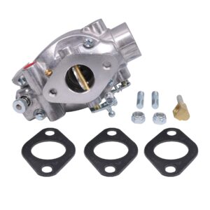 JDMSPEED New Heavy Duty 8N9510C-HD Marvel Schebler Carburetor with Gasket and Bolts Replacement For Ford Tractor 2N 8N 9N 1939-1952 TSX33 TSX241A TSX241B TSX241C Replaces B3NN9510A 8N9510C 9N9510A