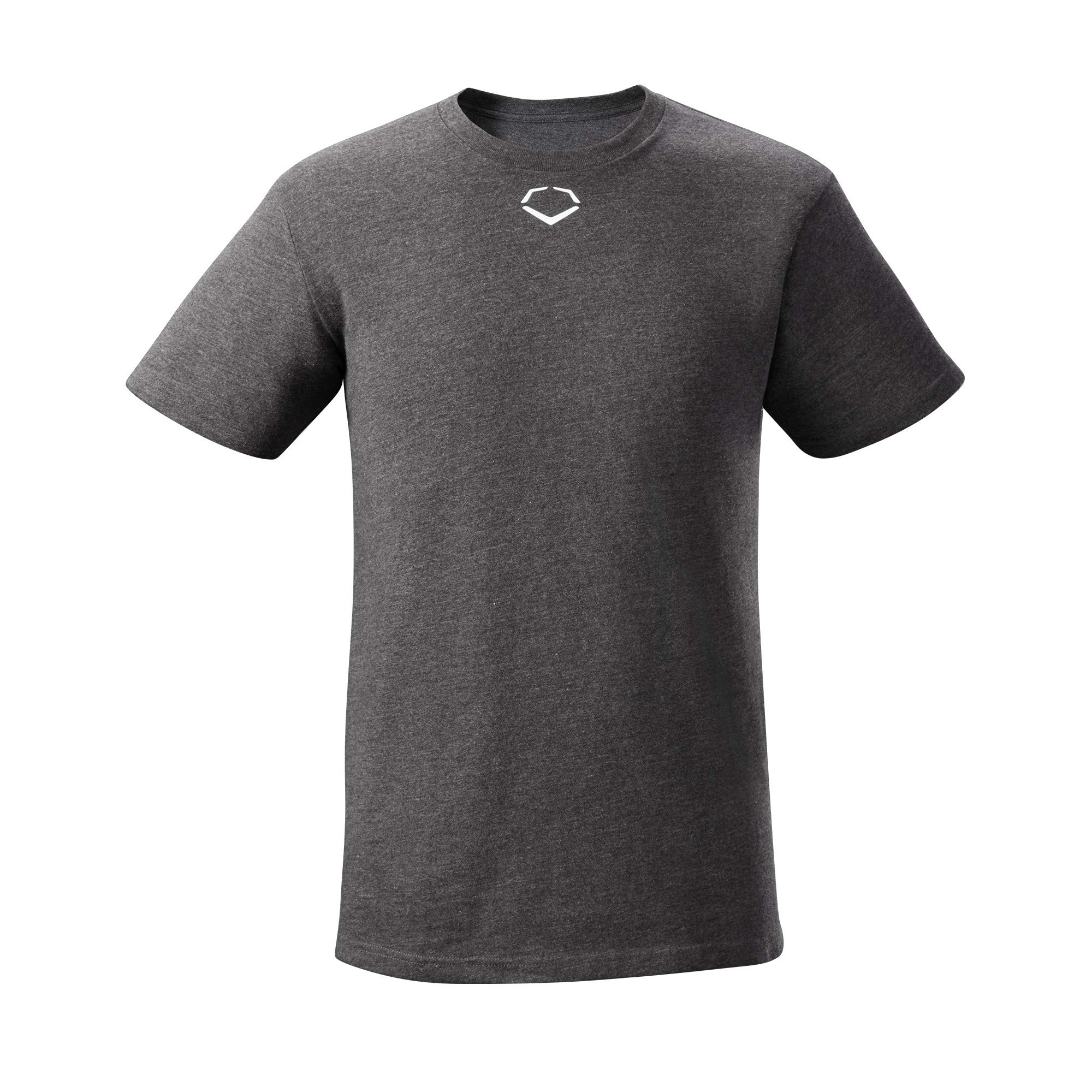 EvoShield Adult Short Sleeve Tee, Charcoal - X-Large