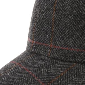 Stetson Kinty Wool Cap with Ear Flaps Men Grey 7 1/2-7 5/8