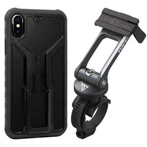 Topeak RideCase with Mount for iPhone X/XS - Black/Gray (TT9855BG)