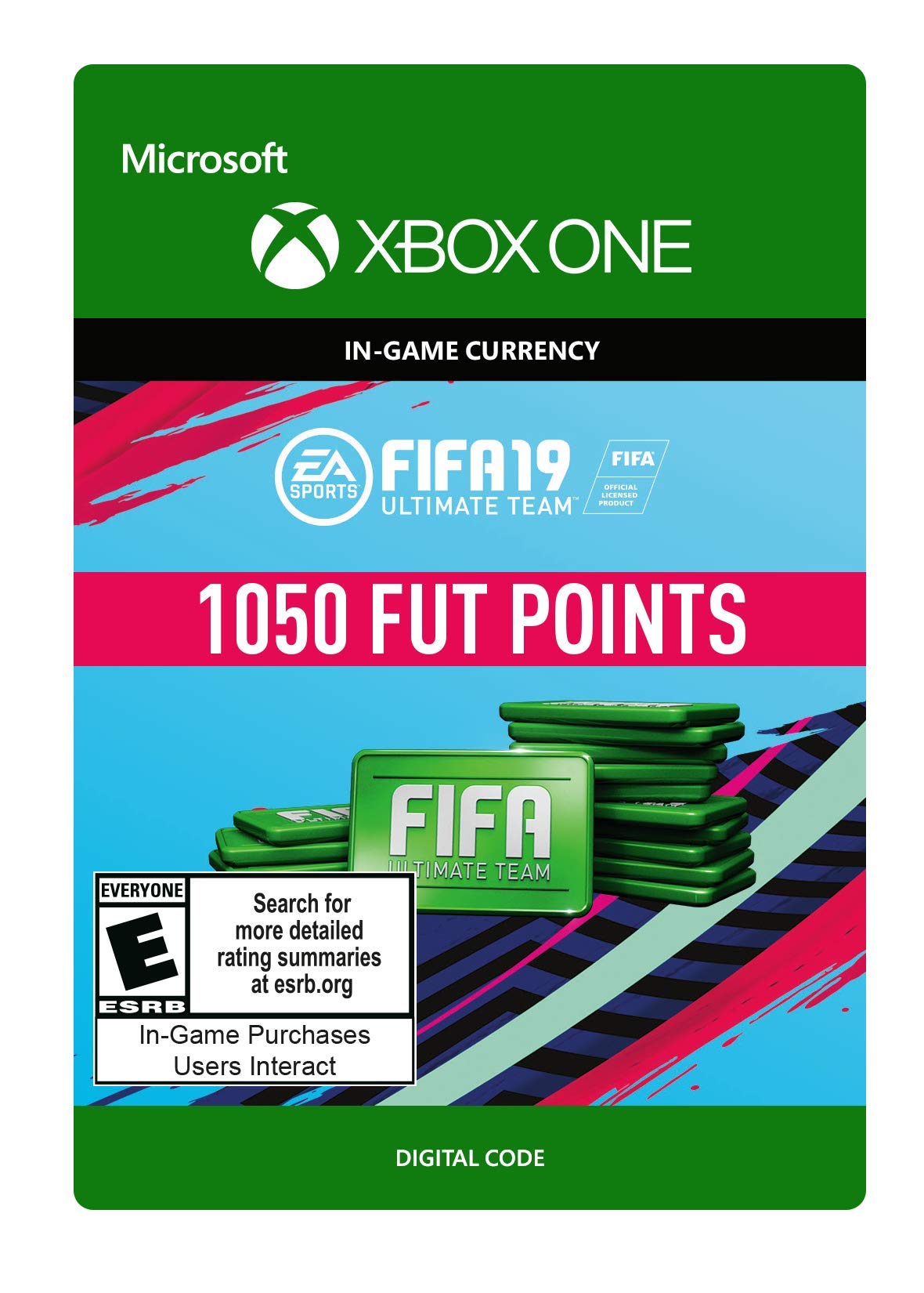 FIFA 19: ULTIMATE TEAM FIFA POINTS 1050 - Xbox One [Digital Code]