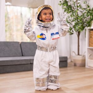 Melissa & Doug Astronaut Costume Role Play Set - Pretend Astronaut Outfit With Realistic Accessories For Kids And Toddlers Ages 3+