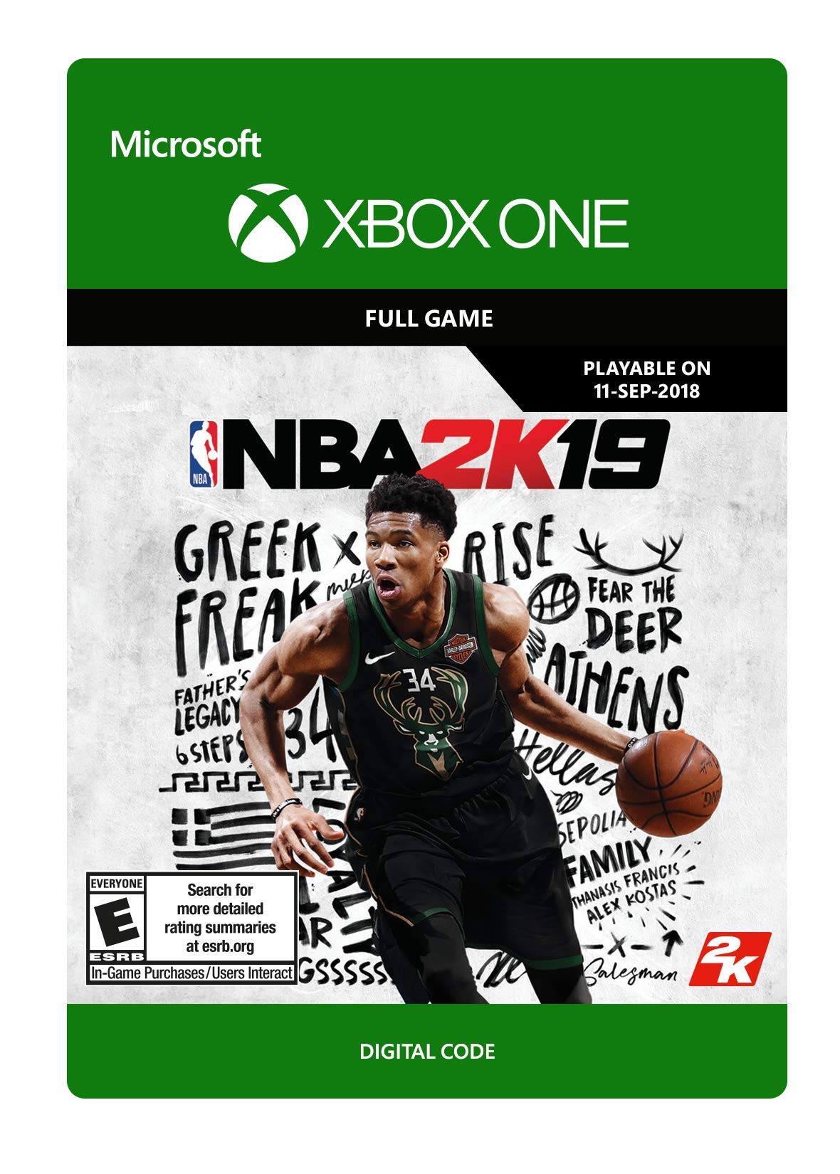 NBA 2K19 - Xbox One [Digital Code]