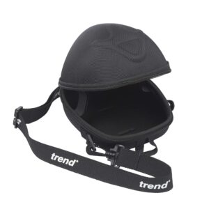 trend air stealth mask storage case - hard shell protection with convenient carrying options, stealth/2