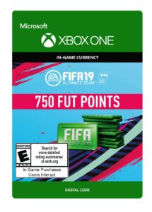 fifa 19: ultimate team fifa points 750 - xbox one [digital code]