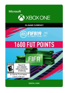 fifa 19: ultimate team fifa points 1600 - xbox one [digital code]