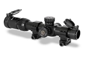 monstrum g3 1-6x24 first focal plane ffp rifle scope with illuminated moa reticle (black)