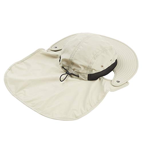 K-Tek Stingray Audio SunHat for Headphones and Ear Muffs, Sand