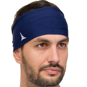 Mens Headband - Guys Sweatband & Sports Headband for Running, Crossfit, Working Out and Dominating Your Competition - Performance Stretch & Moisture Wicking