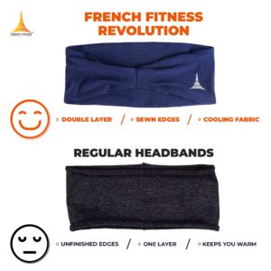 Mens Headband - Guys Sweatband & Sports Headband for Running, Crossfit, Working Out and Dominating Your Competition - Performance Stretch & Moisture Wicking