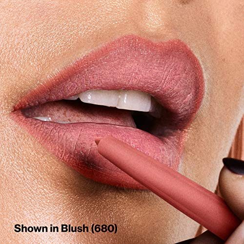 Revlon Lip Liner, Colorstay Face Makeup with Built-in-Sharpener, Longwear Rich Lip Colors, Smooth Application, 680 Blush'