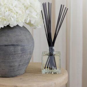 kai Reed Diffuser, 6.75 fl oz., designed to delicately release The delicously, fresh + clean signature kai fragrance into The air, vegan, cruelty free, made in The USA