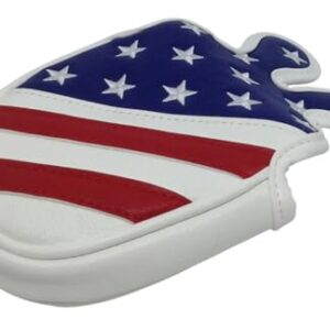 ReadyGOLF: USA Flag Embroidered Putter Cover - Mallet