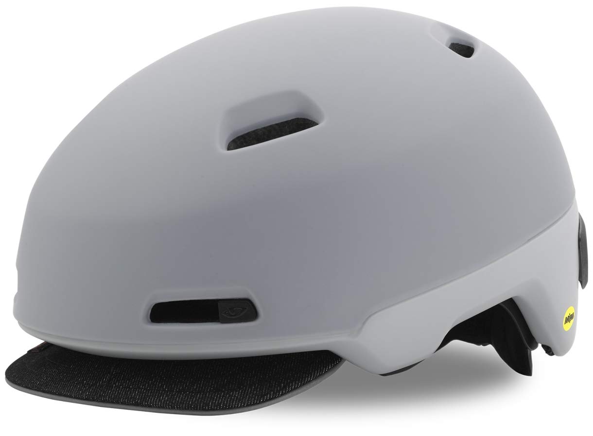 Giro Sutton MIPS Adult Urban Cycling Helmet - Medium (55-59 cm), Matte Grey (2021)